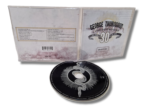 CD -levy (George Thorogood the Destroyers - Greatest Hits: 30 Years of Rock)
