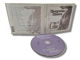 CD -levy (Gregorian Chants Songs Of Celine Dion)