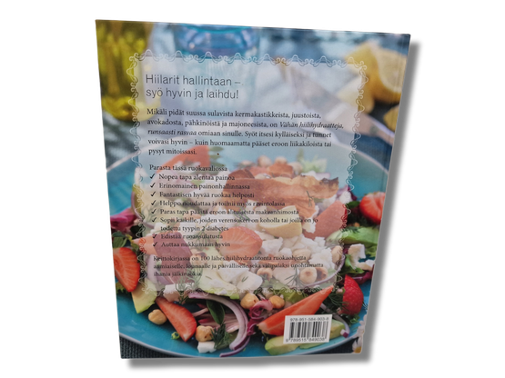 Kirja (Hiilarit Hallintaan : Vähähiilihydraattinen keittokirja - Ulrika Davidsson)