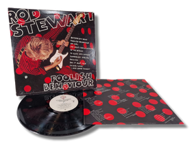 LP / vinyyli -levy (Rod Stewart - Foolish Behaviour)