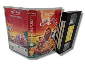 Lasten VHS -elokuva (Leijonakuningas - Walt Disney) K7
