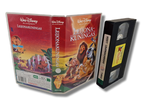 Lasten VHS -elokuva (Leijonakuningas - Walt Disney) K7