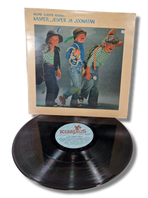 LP / vinyyli -levy (Kolme Iloista Rosvoa - Kasper, Jesper ja Joonatan)