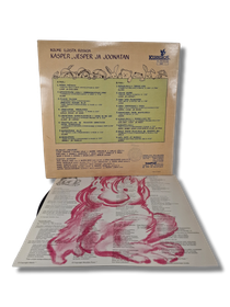 LP / vinyyli -levy (Kolme Iloista Rosvoa - Kasper, Jesper ja Joonatan)