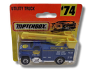 Pikkuauto (Matchbox Utility Truck #74)