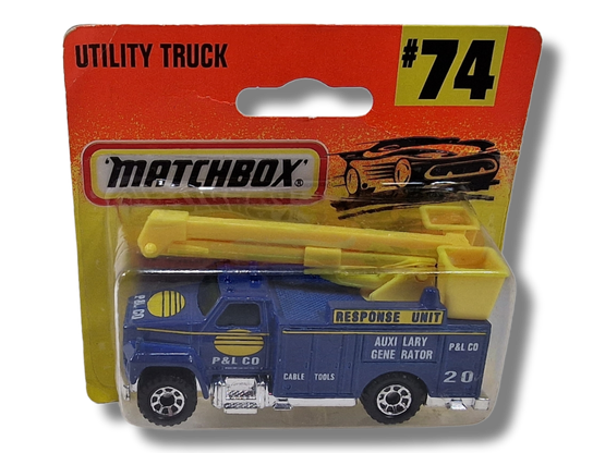 Pikkuauto (Matchbox Utility Truck #74)