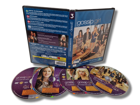DVD -elokuva / TV -sarja (gossip girl - season 3) K18