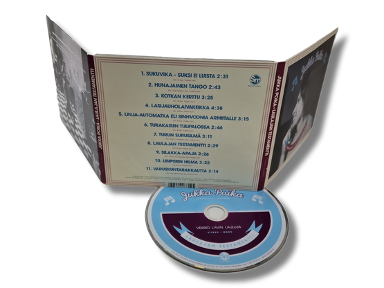 CD -levy (Jukka Poika - Laulajan Testamentti)