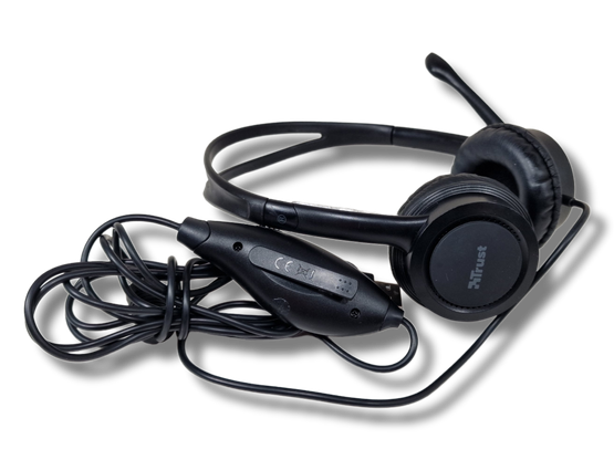 USB -kuulokemikrofoni (Trust 17591-02)