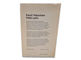 Kirja (Pelko Pois - Pertti Pakarinen)