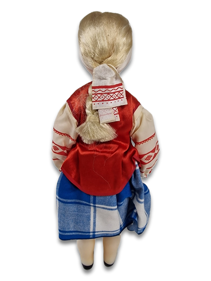 Vanha Venäläinen nukke (korkeus 29 cm)