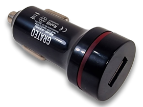 12/24V USB autolaturi (Grateq® 1A USB 12/24V)