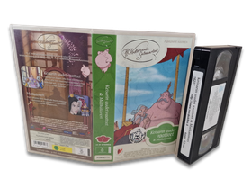 Lasten VHS -elokuva (Keisarin uudet vaatteet & Matkatoveri - HC Andersenin Satuaarteet) S