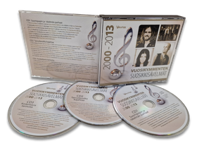 CD -levy (Vuosikymmenten suosikkisävelmät 2000 - 2013)
