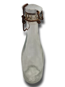 Vanha pullo keraamisella korkilla (Woima)