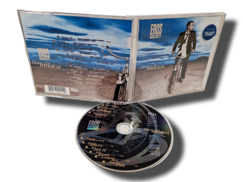 CD -levy (Eros Ramazzotti - Dove c'é musica)
