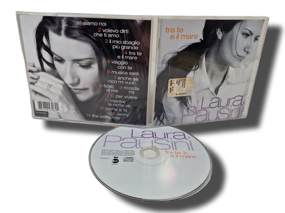 CD -levy (Laura Pausini - tra te e il mare)