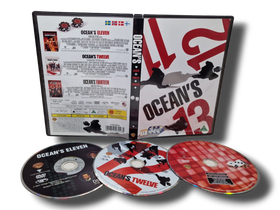 DVD -elokuva (Oceans's Eleven / Twelve / Thirteen) K12
