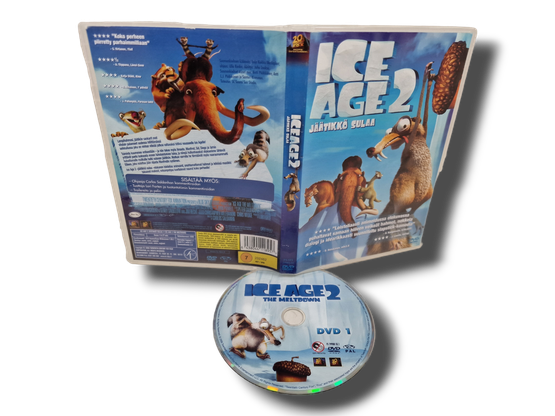 Lasten DVD -elokuva (Ice Age 2 - Jäätikkö Sulaa) K7