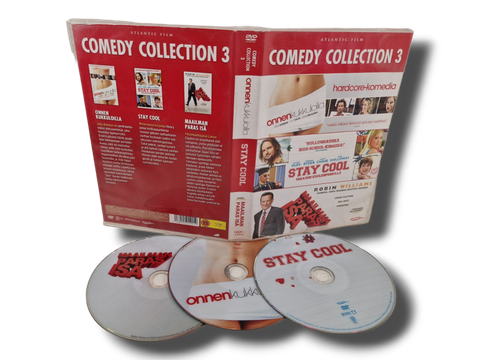 DVD -elokuva (Onnen kukkuloilla / Stay Cool / Maailman paras isä) K16