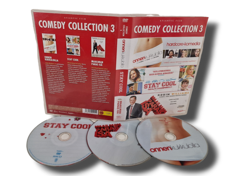 DVD -elokuva (Onnen kukkuloilla / Stay Cool / Maailman paras isä) K16
