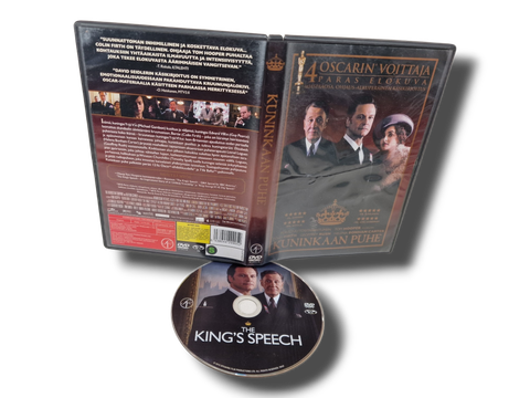 DVD -elokuva (Kuninkaan Puhe) S