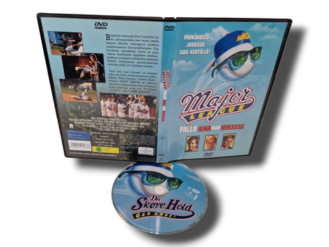 DVD -elokuva (Major Leacue - Pallo Aina Vaan Hukassa) K3