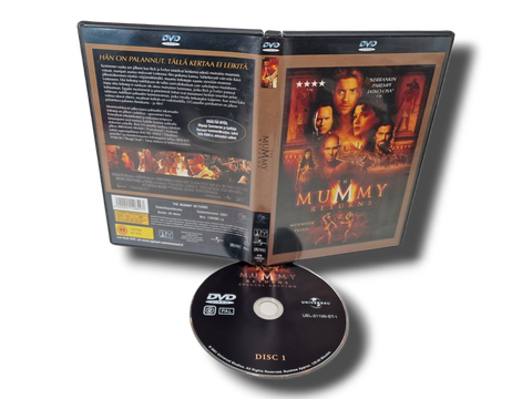 DVD -elokuva (Mummy Returns - Muumion Paluu) K12
