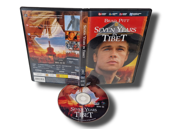 DVD -elokuva (Seven Years In Tibet) K12
