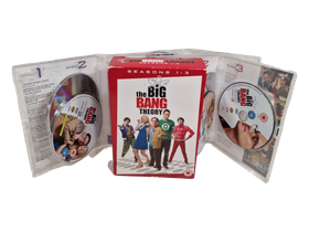 DVD - TV -sarja (the Big Bang Theory season 1-3) K16