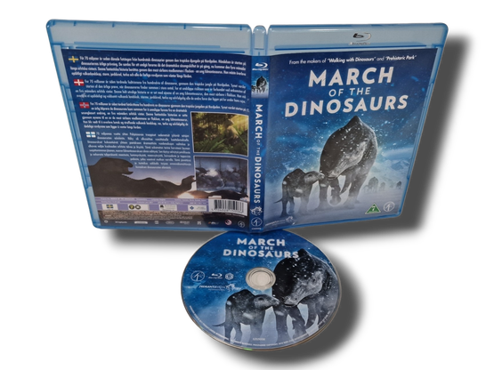 Blu-ray -elokuva (March Of The Dinosaurus) K7