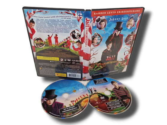 Lasten DVD -elokuva (Jali Ja Suklaatehdas) K7