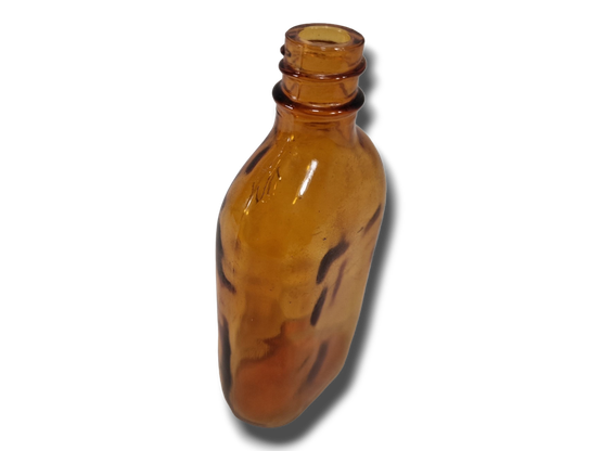 Pieni ruskea AV pullo (15 cm)