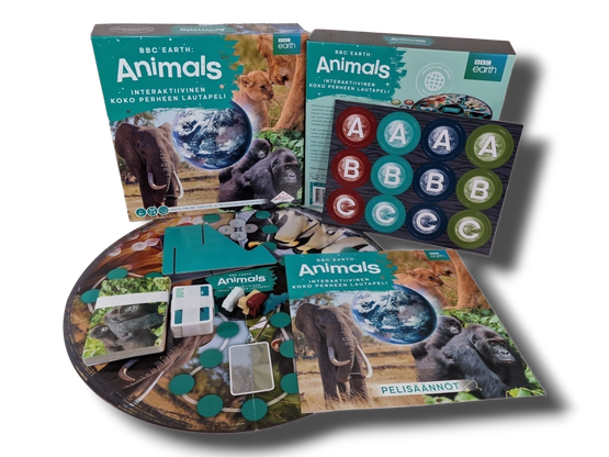 Lautapeli (BBC earth Animals Interaktiivinen)