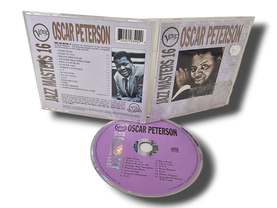 CD -levy (Oscar Peterson - Jazz Masters 16)