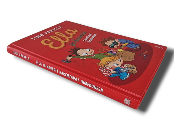 Kirja (Ella ja kaverit : rakentavat ihmekoneen - Timo Parvela)