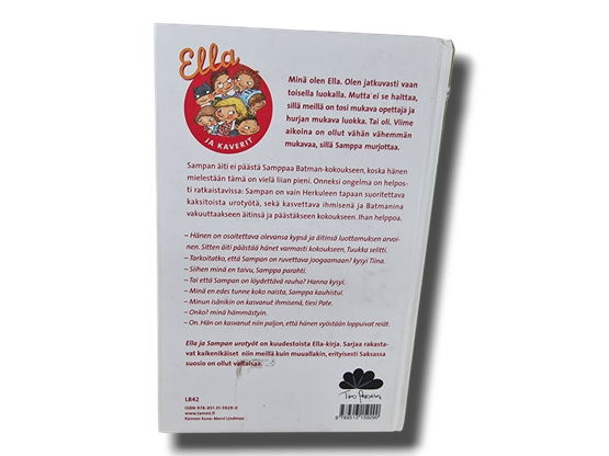 Kirja (Ella ja Sampan Urotyöt - Timo Parvela)