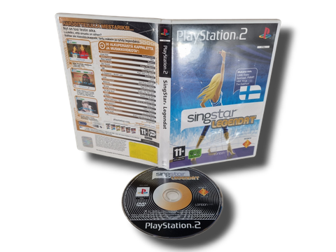 PS2 -peli (Singstar - Legendat)