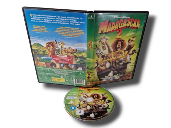 Lasten DVD -elokuva (Madagascar 2) K7