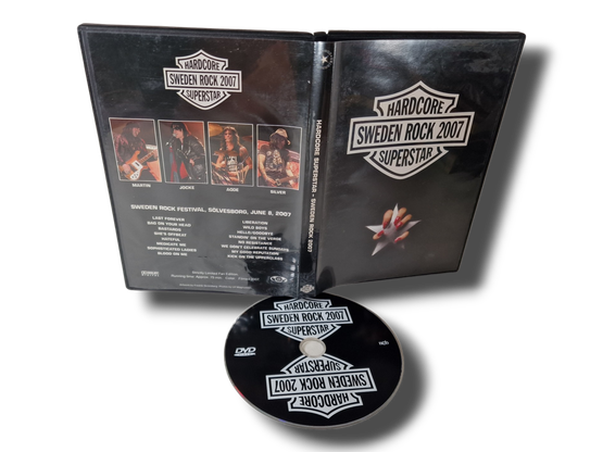 DVD -elokuva (Hardcore Superstar - Sweden Rock 2007) S