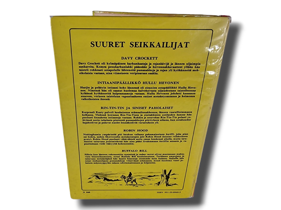 Kirja (Intiaanipäällikkö Hullu Hevonen - Suuret Seikkailijat)