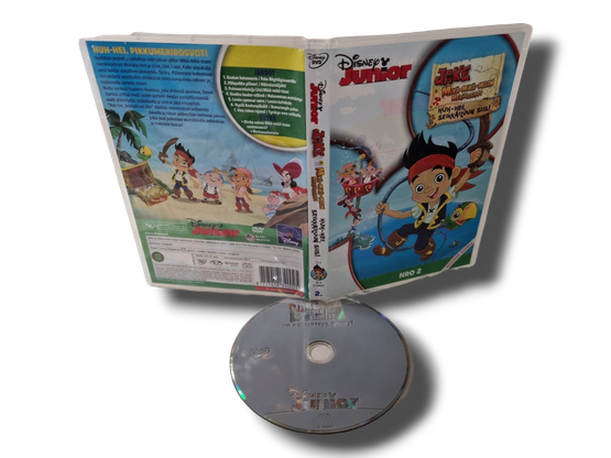 Lasten DVD -elokuva (Jake Mikä-Mikä-Maan merirosvot : Huh-Hei Seikkailuun siis!) S
