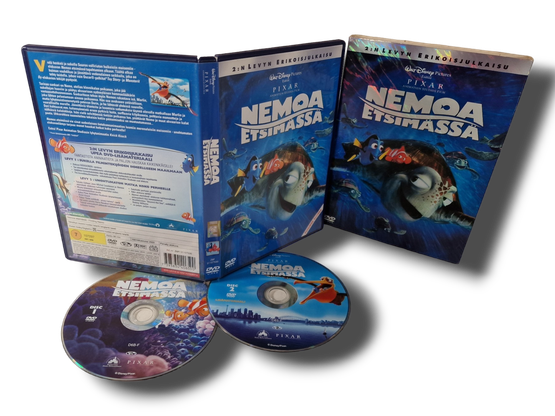 Lasten DVD -elokuva (Nemoa Etsimässä - Walt Disney) K7
