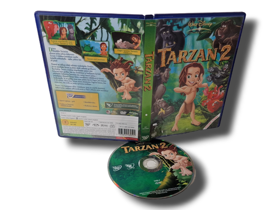 Lasten DVD -elokuva (Tarzan 2 - Walt Disney) K7