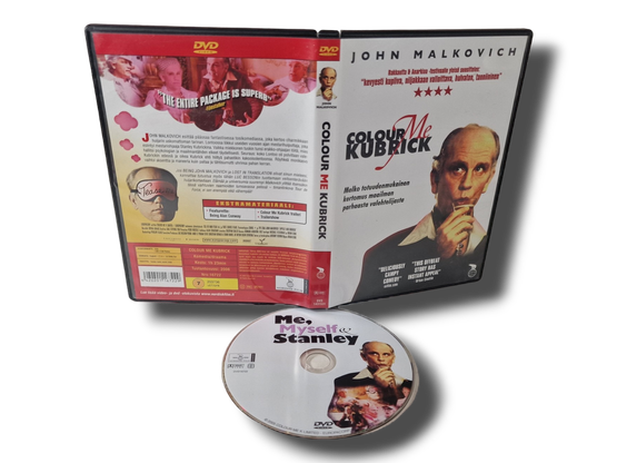 DVD -elokuva (Colour Me Kubrick) K7
