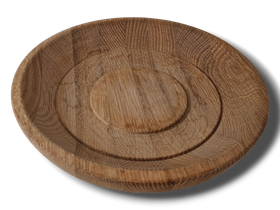 Puinen tarjoiluastia (28 cm)