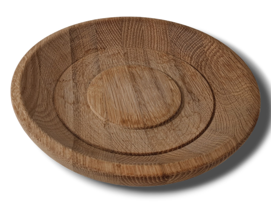 Puinen tarjoiluastia (28 cm)