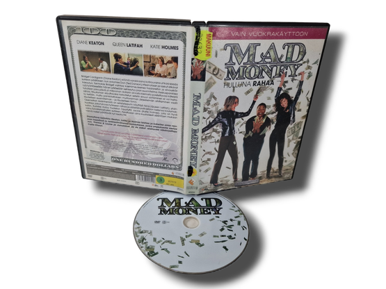 DVD -elokuva (Mad Money - Hulluna Rahaa) S