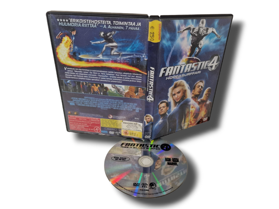 DVD -elokuva (Fantastic 4 - hopeasurffari) K12