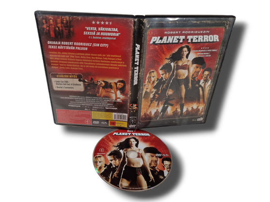 DVD -elokuva (Planet Terror) K18